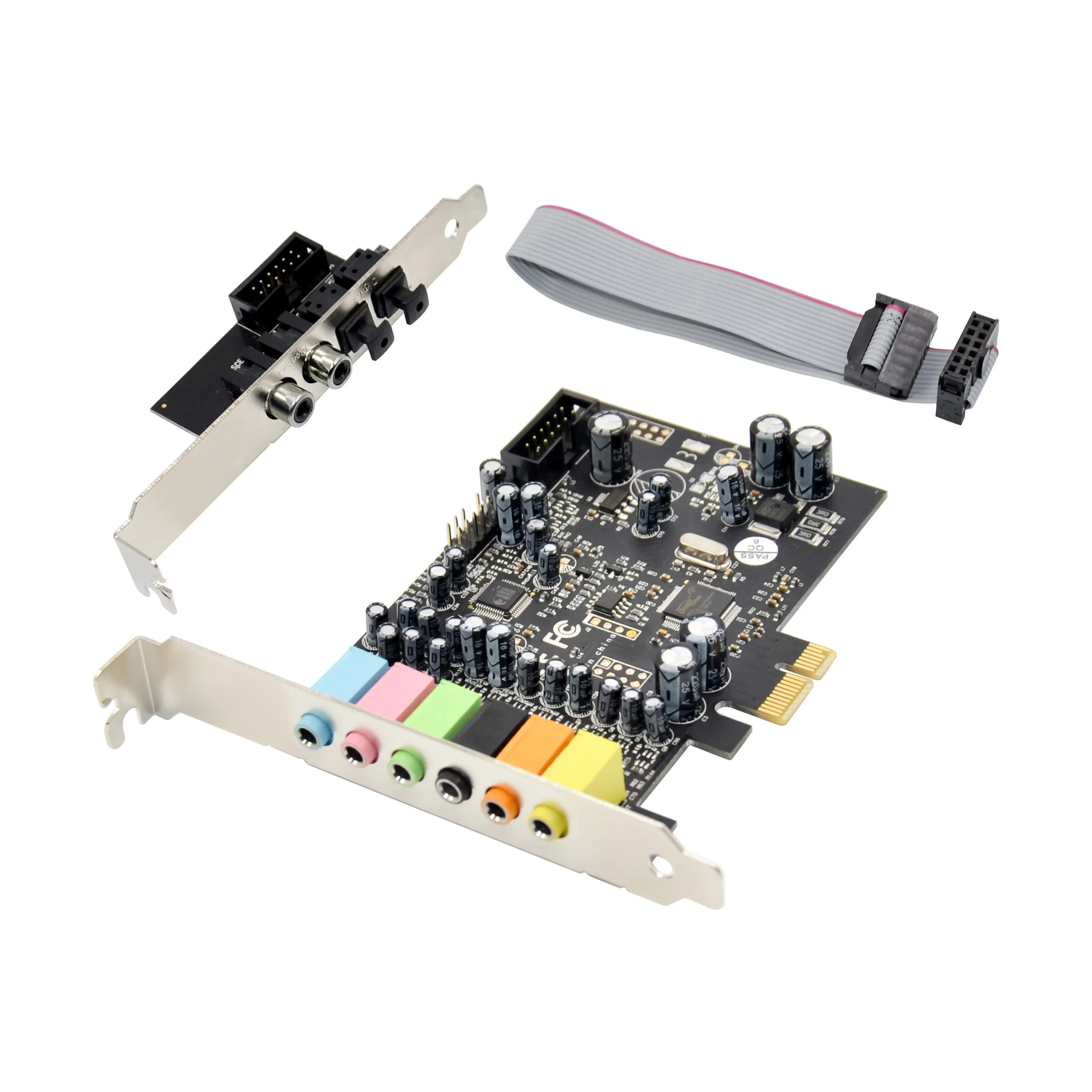 sunweit-st16-pcie-cm8828-hdオーディオサラウンドサウンドカード