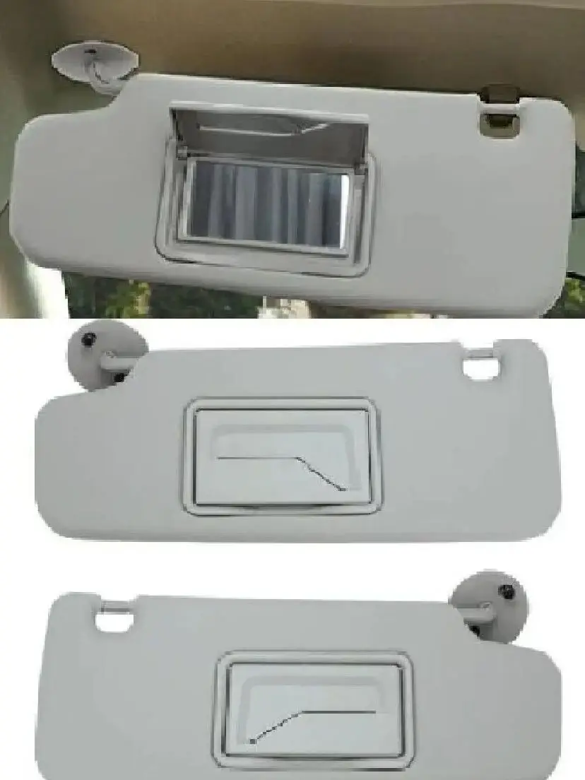 For Chevrolet Aveo Spark /  Sonic / Cruze Interior Sunvisor With Mirror Front visor assembly For Daewoo Matiz  Car accessories