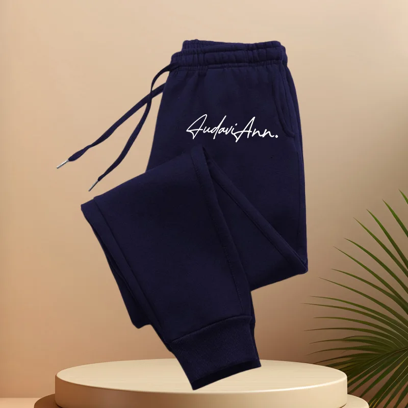 

Unisex sports and casual wear, running pants with elastic waistband, drawstring design, comfortable fit