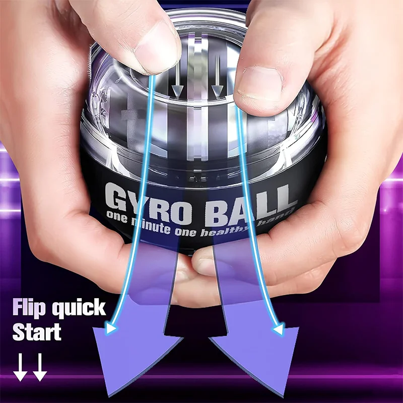 Fitness Equipment Sport Gym Powerball Gyro Ball Workout Equipments Exercise Power Portable Body Building Sports Entertainment