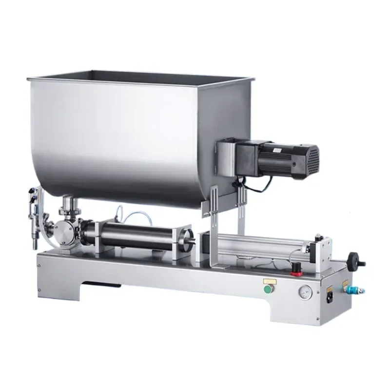 

Semi-automatic desktop mixing and filling machine stainless steel food grade precision injection molding equipment