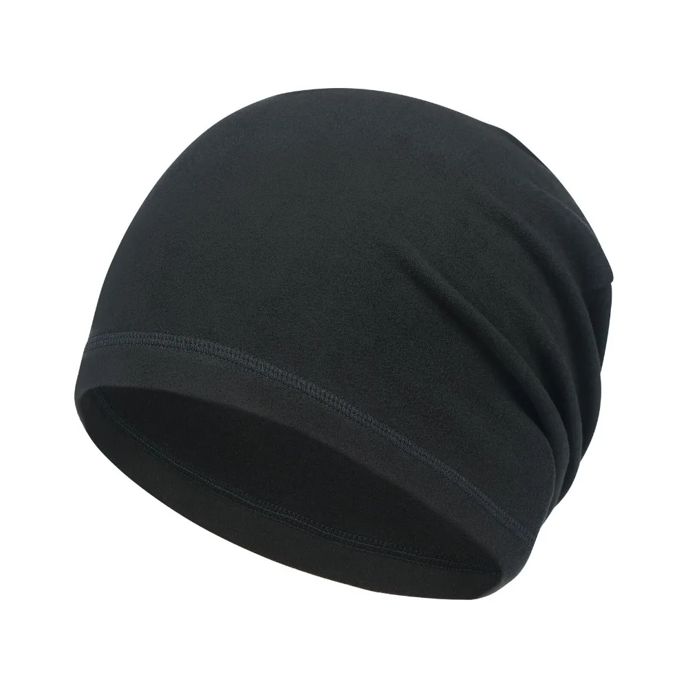Winter Skull Cap Cycling Helmet Liner Running Skiing Ear Warmer Covers Thermal Fleece Windproof Beanie Hat for Men Women