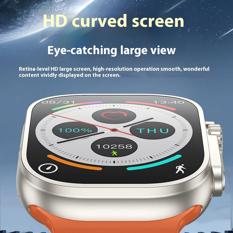 B33 Smart Card Watch S10 Top-Loaded New Ultra High-Definition AMOLED Screen Full Network Access Android Operated Square Watch - Image 3