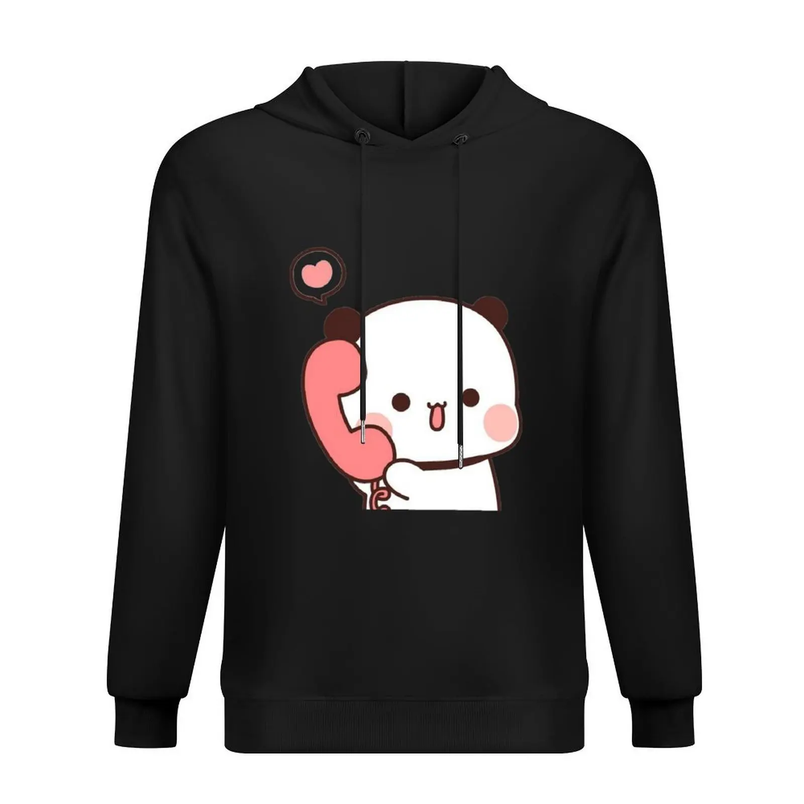 

Bubu Is Making A Call With Dudu Hoodie men clothing men clothes men's coat autumn hoodie