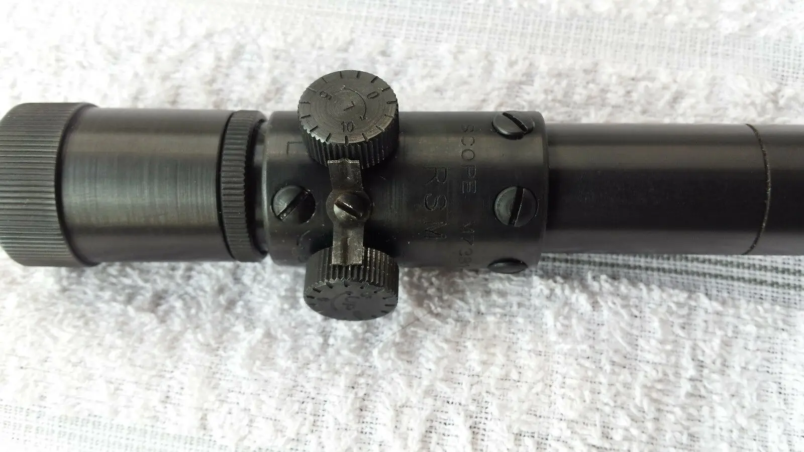 WW II 1903-A4 Springfield Sniper Rifle M73B1 Scope With 3/4 Rings Mount  RSM