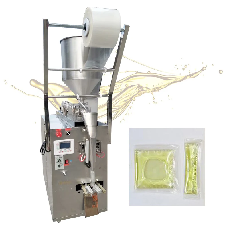 Automatic Paste Semi Fluid Filling Machine Hot Pot Bottom Material Sauce Seasoning Edible Oil Packaging Machine