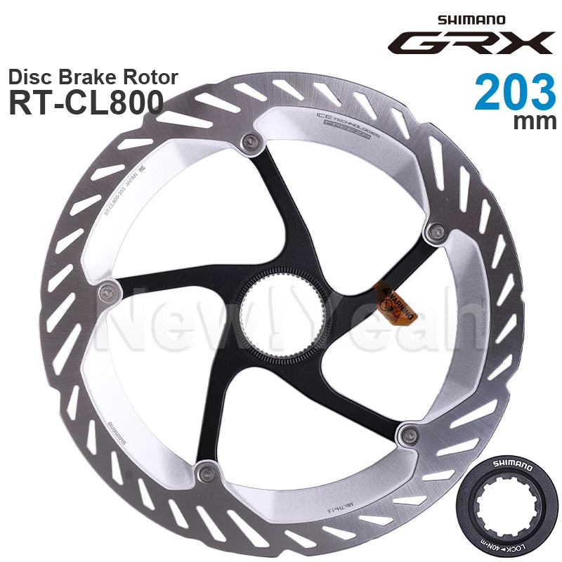 SHIMANO GRX CENTER LOCK Disc Brake Rotor RT-CL800 ICE TECHNOLOGIES FREEZA 140/160 180 203mm Original Parts