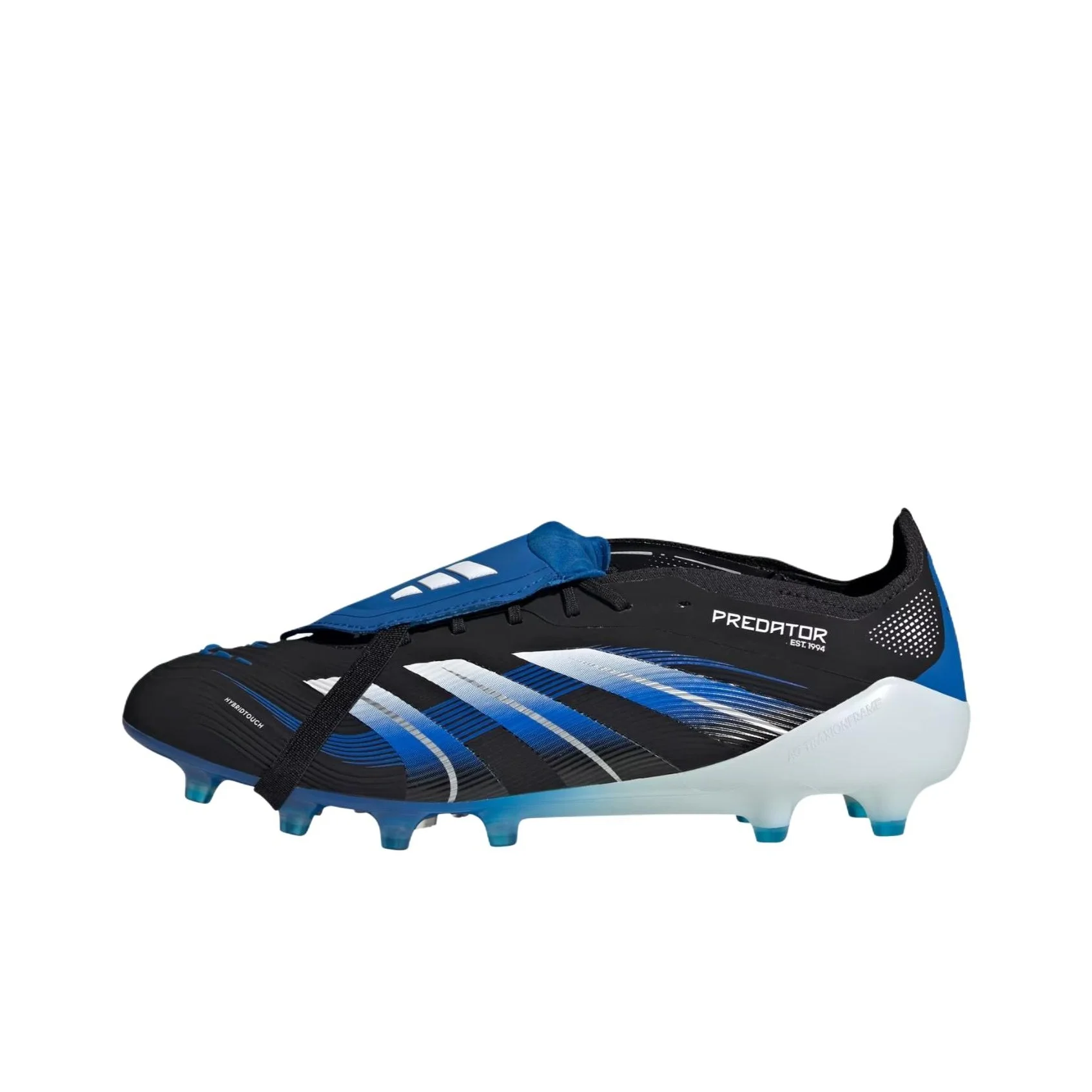 Adidas PREDATOR ELITE Soccer Shoes Unisex Black Blue JR1753