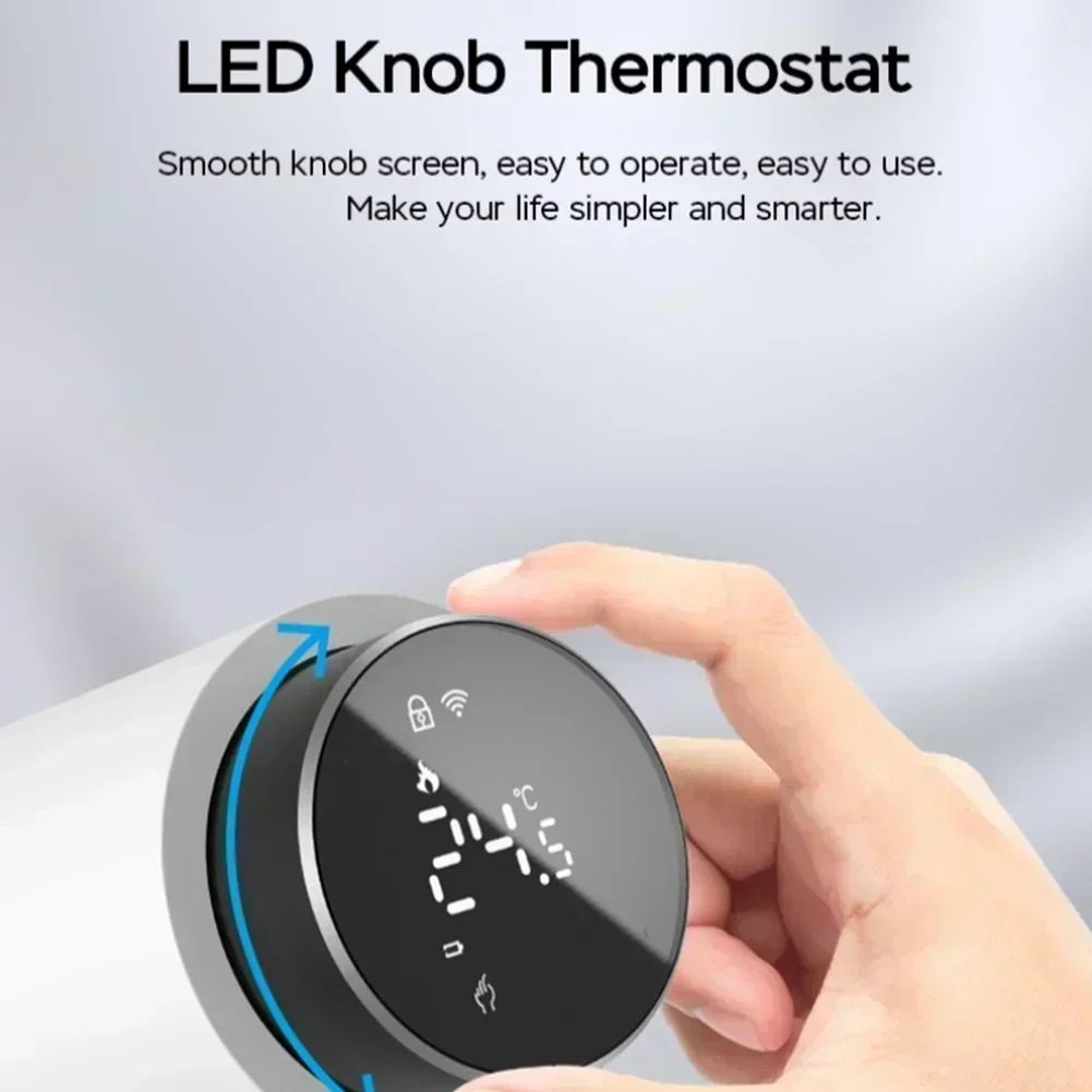Tuyas Smart Zigbees 3.0 Thermostatic Radiator Valve Zigbees Thermostat Thermostatic Head Temperature Smarts Lifes Google Alexas