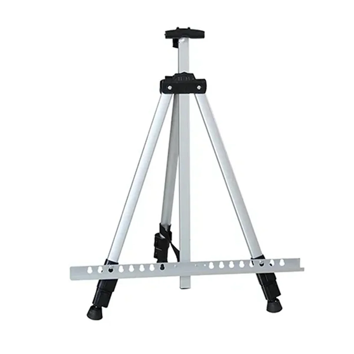 1.6m Tripod Display Rack Travel Painting Easel Telescopic Folding Portable Shelf for Outdoor Travelling Decoration B