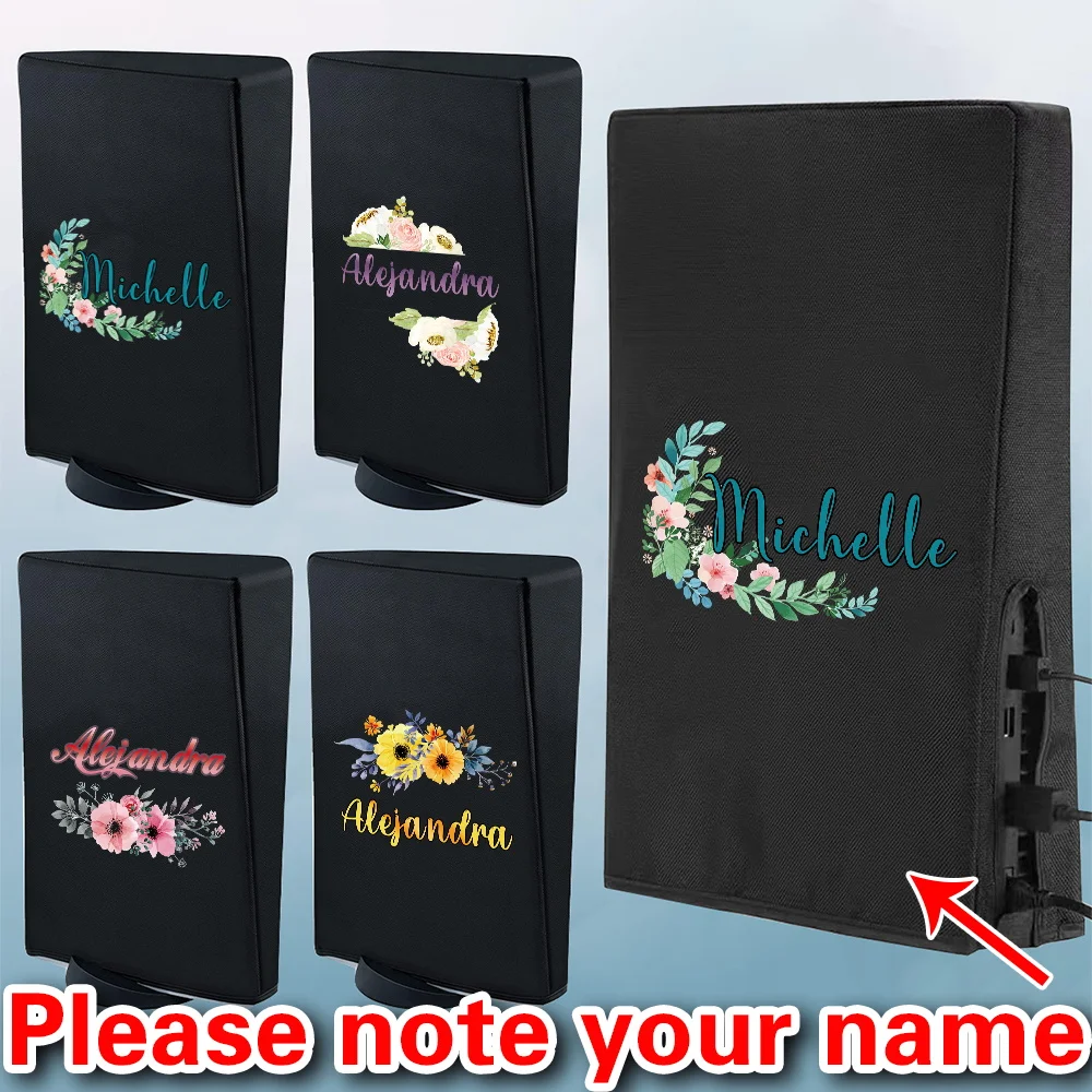 Personalized Customized PS5 Game Console Protective Cover Dust-proof Protective Cover PS5 Ultra-thin.