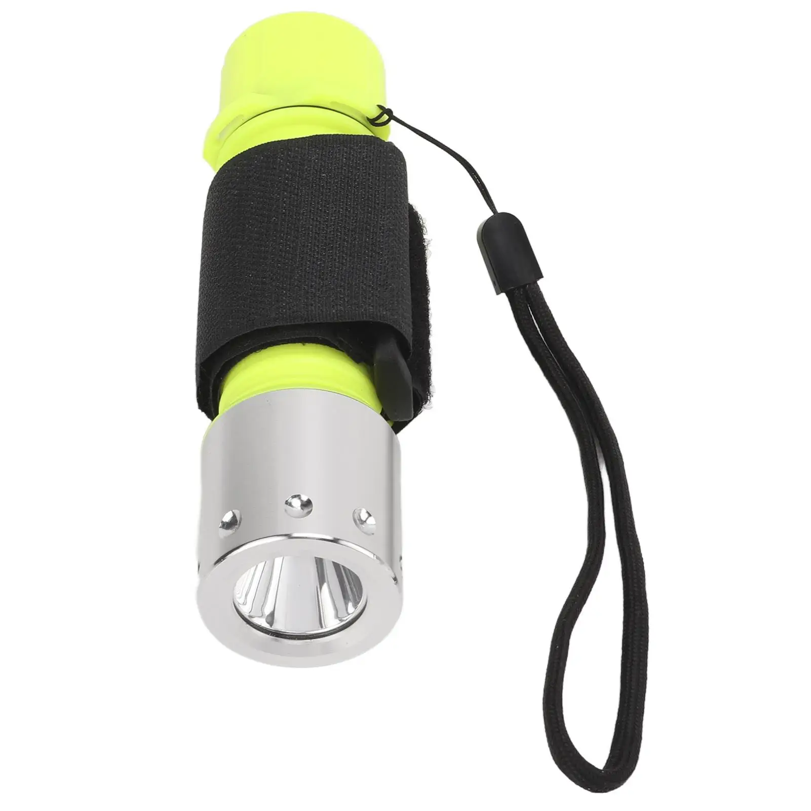 IPX8 Waterproof Diving Flashlight - Light for fishing , for swimming & for camping Adventures