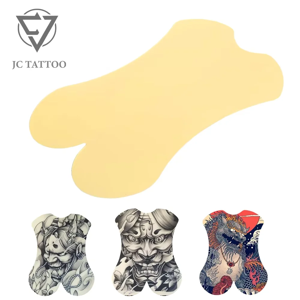 Tattoo Practice Skin,Full Back Tattoo Silicone Practice Skin Thick Side Soft Artificial Skin for Tattoo,Beginners&Tattoo Artists