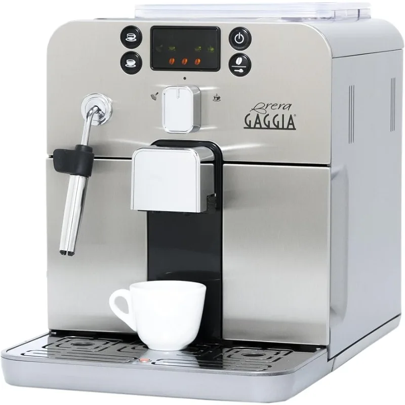 

Gaggia Brera Super-Automatic Espresso Machine, Small, 40 fluid ounces,Super-Automatic Espresso Machines