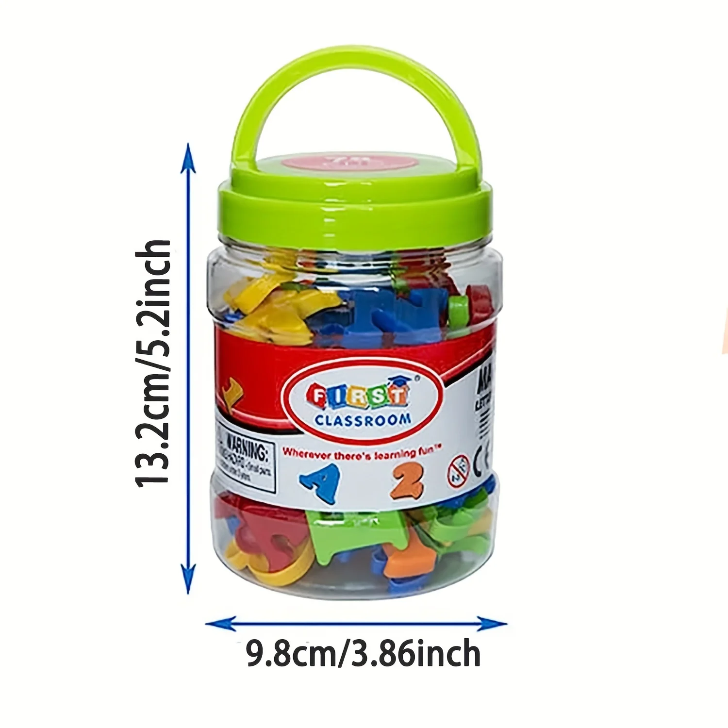 78 PCS Magnetic Letters Numbers Alphabet, Colorful ABC 123 Educational Toy Set, Preschool Learning Spelling Counting for Kids