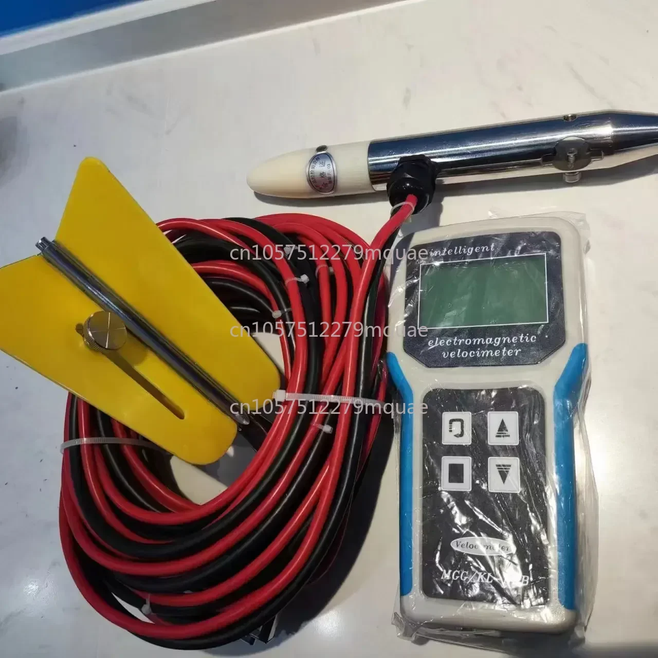 Portable Open Channel Digital River Hydrology Flow Meter Water Flowmeter Water Velocity Meter Water Current Meter