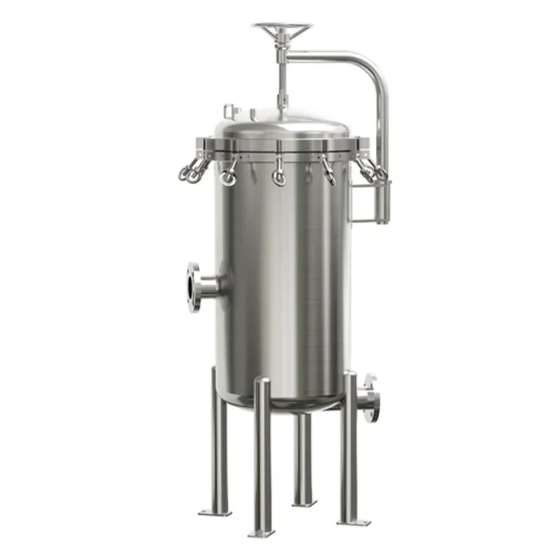 Cylinder Bucket Filter 50 100 200 Micron Industrial Food Stainless Steel Strainer