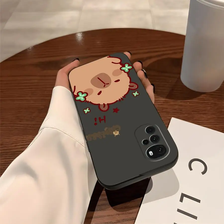 حافظة لهاتف Moto Edge 20 30 X30 Pro S30 Pro Caypabara Happy #2