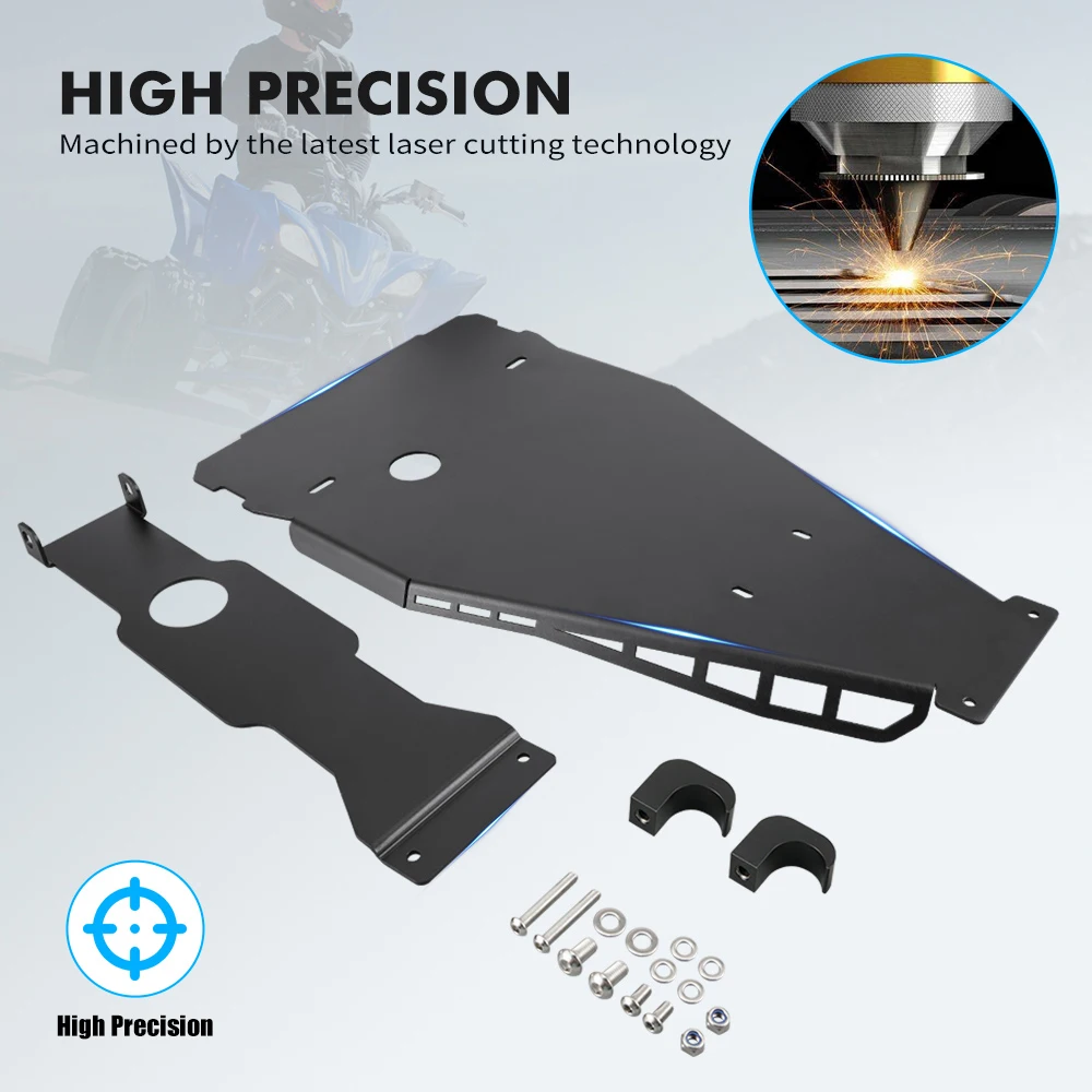 NICECNC for YAMAHA YFZ450R Full Chassis Glide & Swing Arm Skid Plate 2009-2024 ATV YFZ 450R SE 450X Engine Protection 450 YFZ