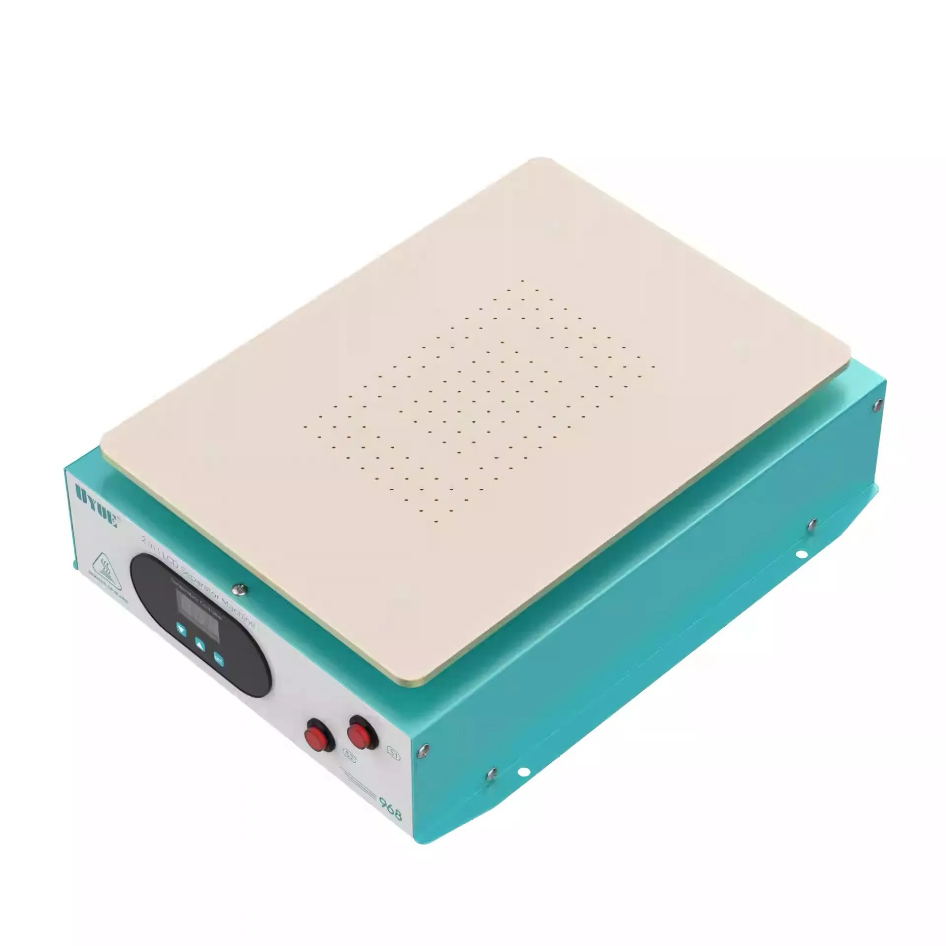 968 15 inches Build-in Air Dual Pump Vacuum Pump LCD Separator Screen Repair For IPad/Samsung Tablet Repair Machine Kit