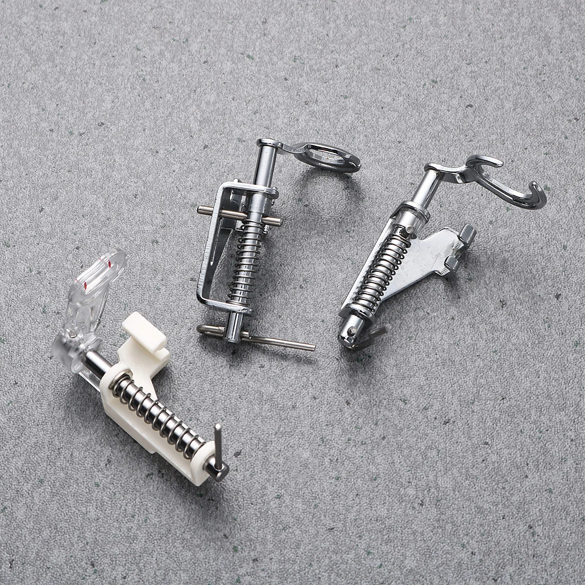

3Pcs Sewing Machine Presser Foot Multifunctional Durable Metal PP Accessories for Household Industrial Mini Electronic