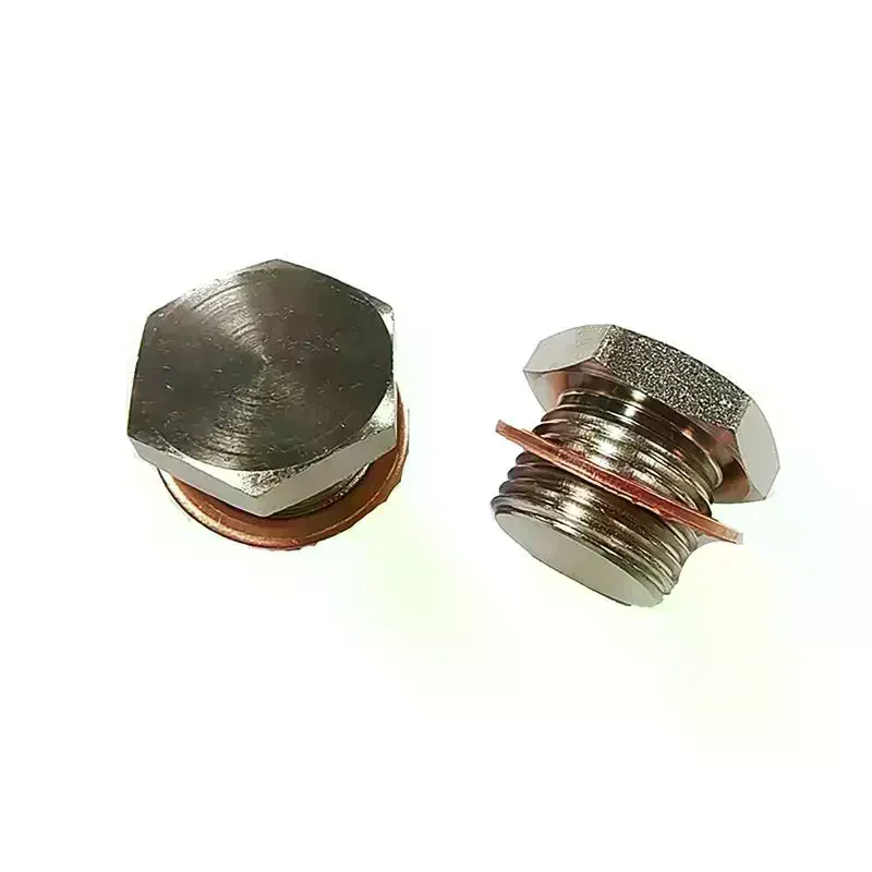 OD Exhaust Pipe Fitting Flathead Screws Lambda Converter O2 Oxygen Sensor Plug Universal Thread M18*1.5