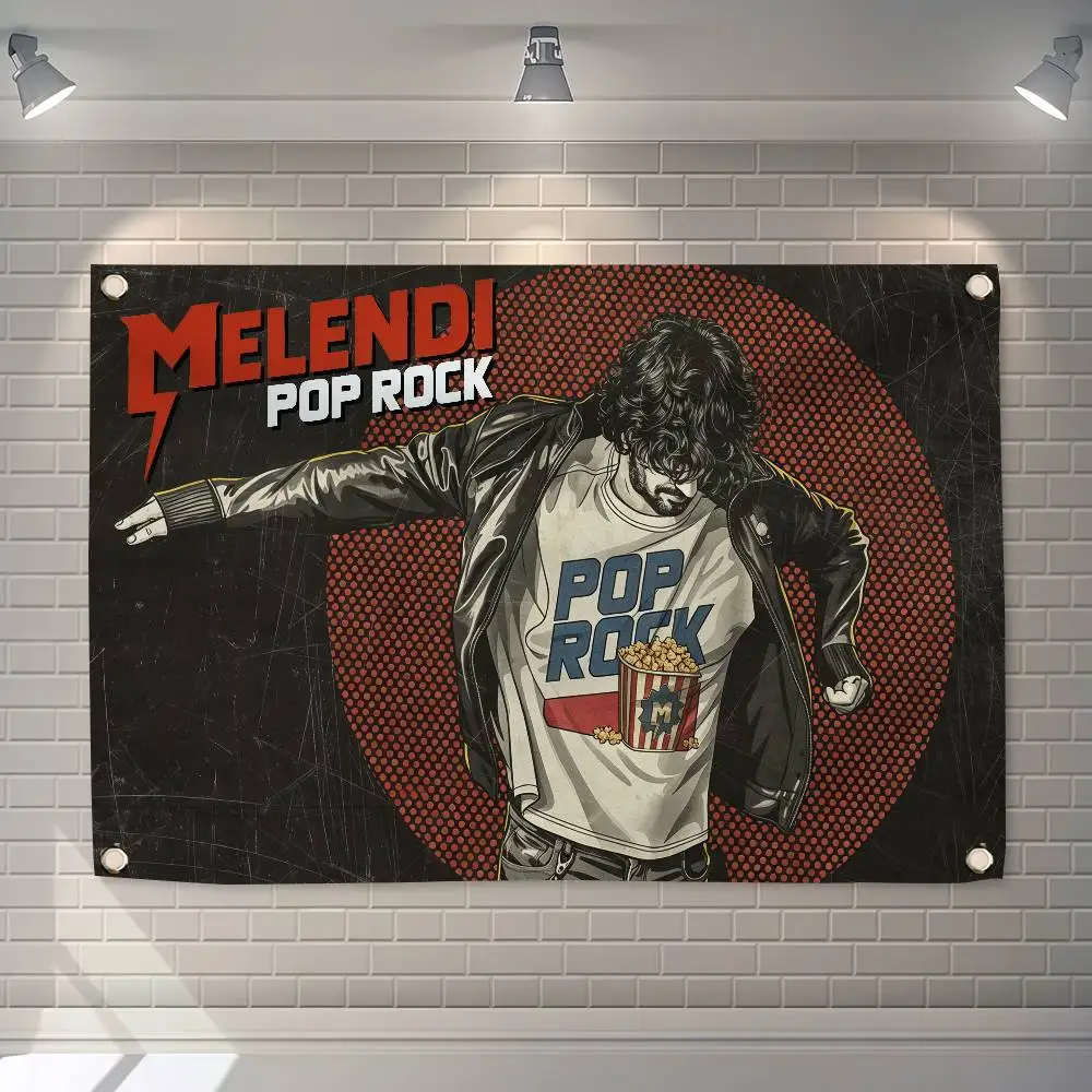 Singer M-Melendi Pop Rock 150x200cm 60x90cm Flag Decoration Outdoor Picnic Party Home Camping Party Art Hanging Banner