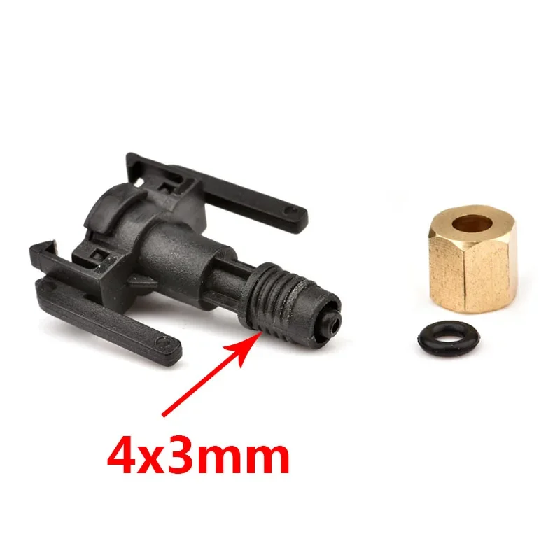 

10 шт. DX5 XP600 УФ-разъем демпфера для Epson DX5 УФ-демпфер для принтера Mimaki JV33 JV5, большой разъем 4x3 мм 3x2 мм