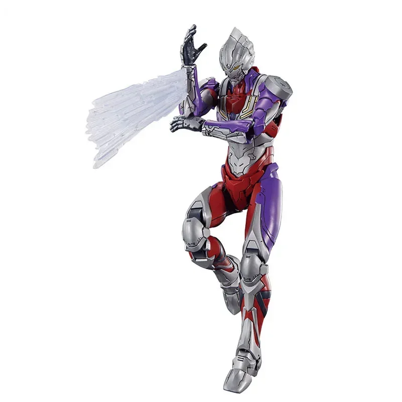 In Magazzino Bandai Originale Figure-rise FRS Ultraman Tiga Anime Action Figures Giocattoli di Montaggio Per Bambini Da Collezione Modello Hoilday Regali