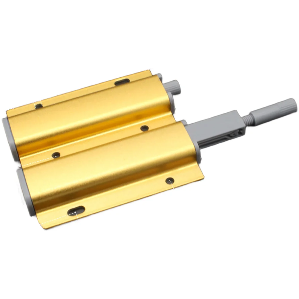 Aluminum Alloy Push to Open Cabinet Catch Featuring Magnetic Adsorption and Adjustable Head Distance for Tight Seals