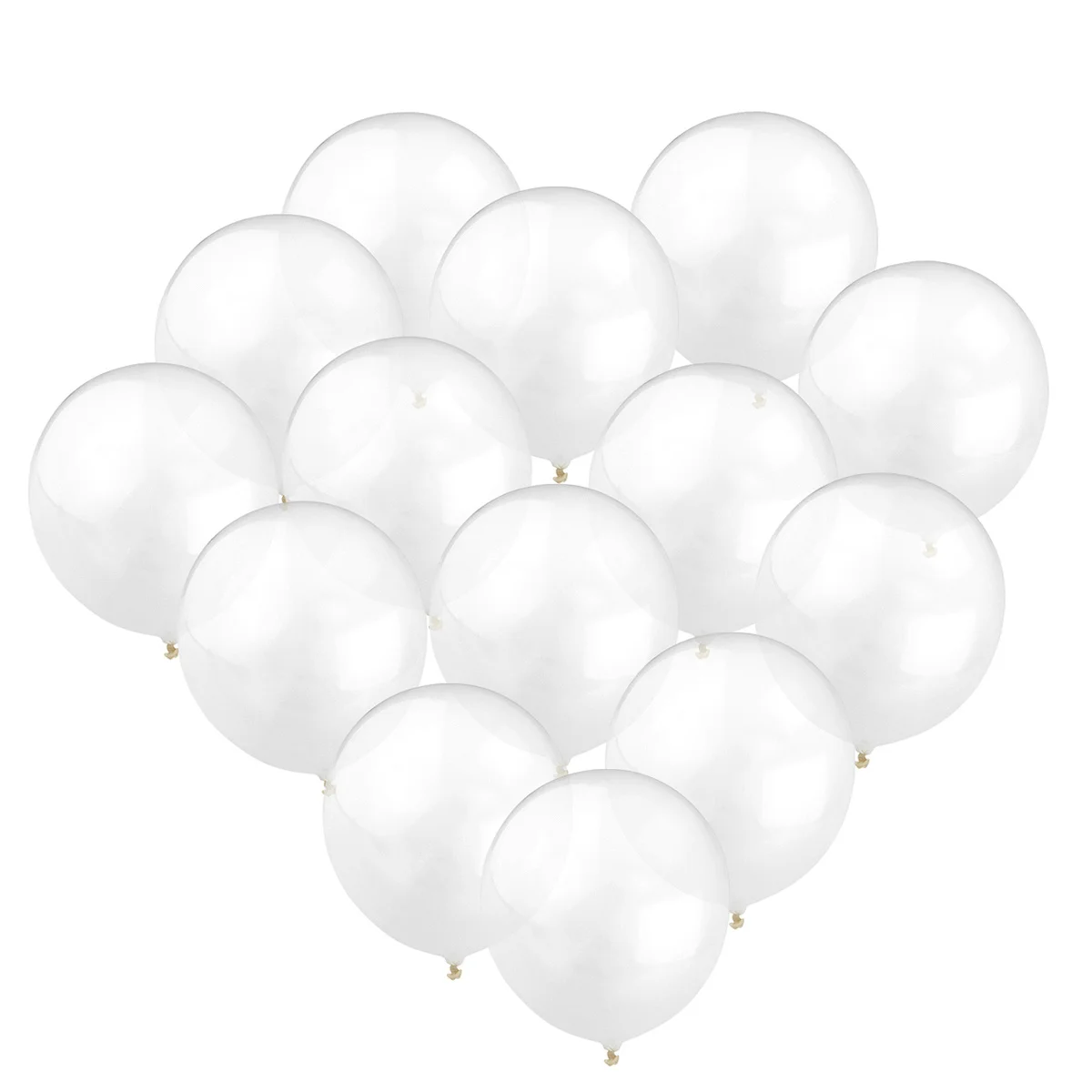 

25Pcs Thickened Transparent Latex Balloons 12 Inch Wedding Party Decor Helium Fill Large Clear Balloon 12 Inch Ballon