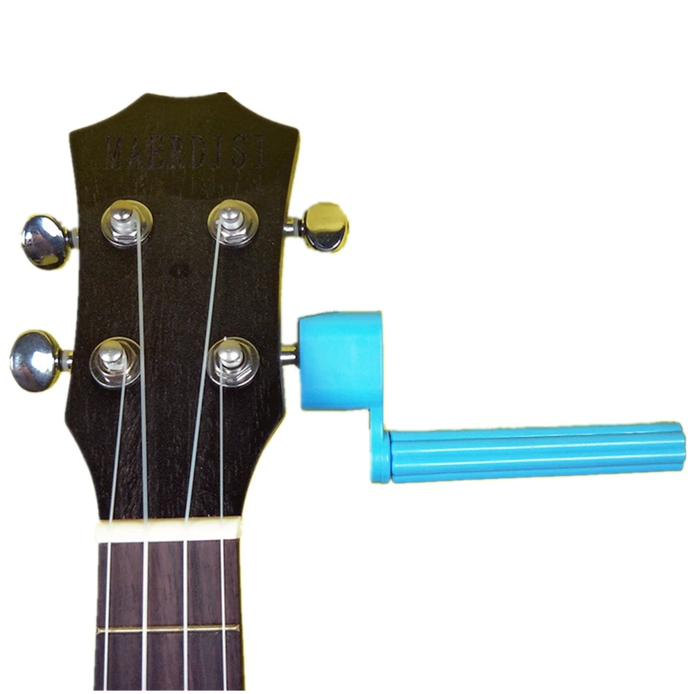 1PC Plastic Guitar String Winder Speed Puller Bridge Guitar Strings Tuners Winding Device Change Strings Tool Guitar Accessories