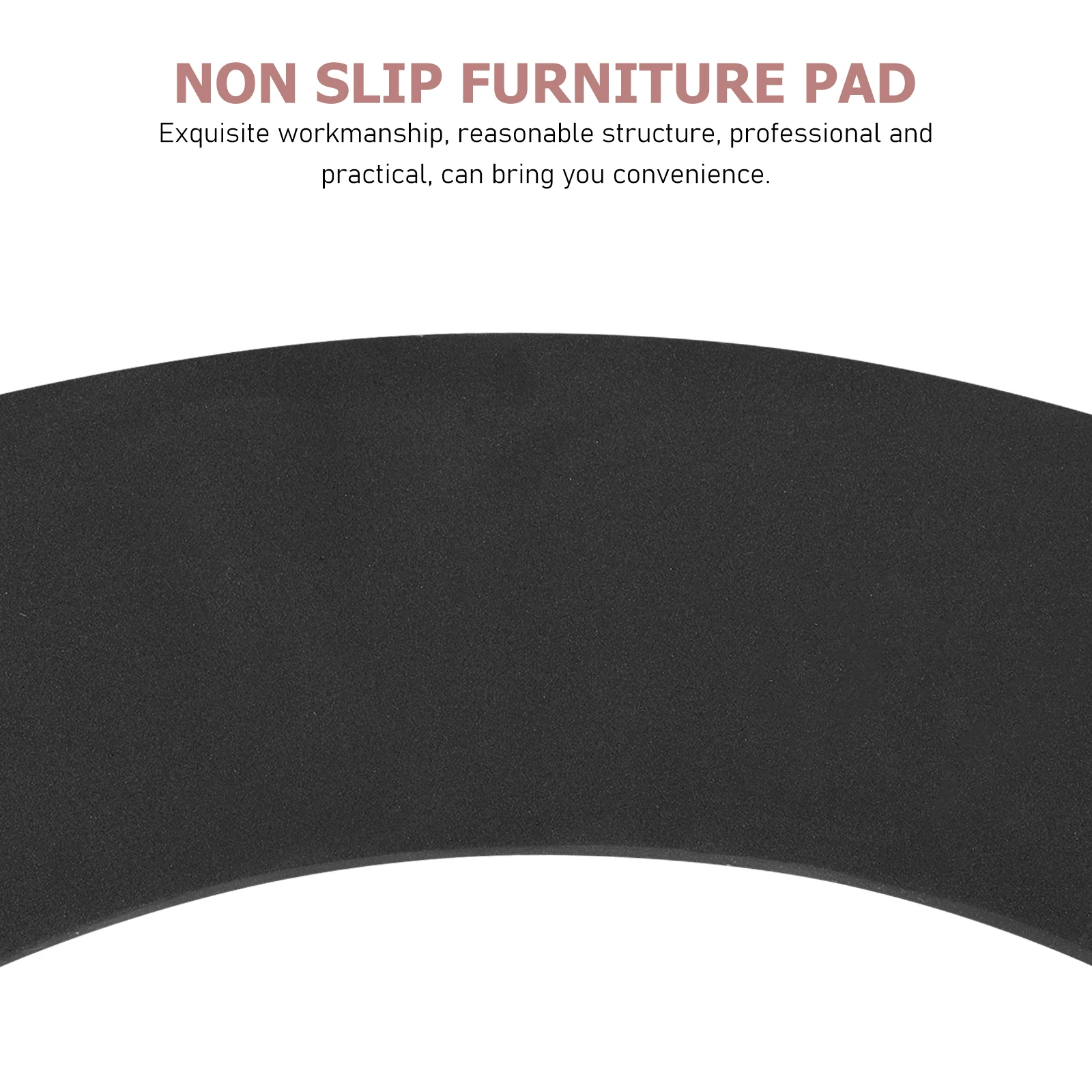

Anti slip Furniture Pads Rubber Chair Protectors Hardwood Floor Mats Lie down Pad Sturdy Structure Professional