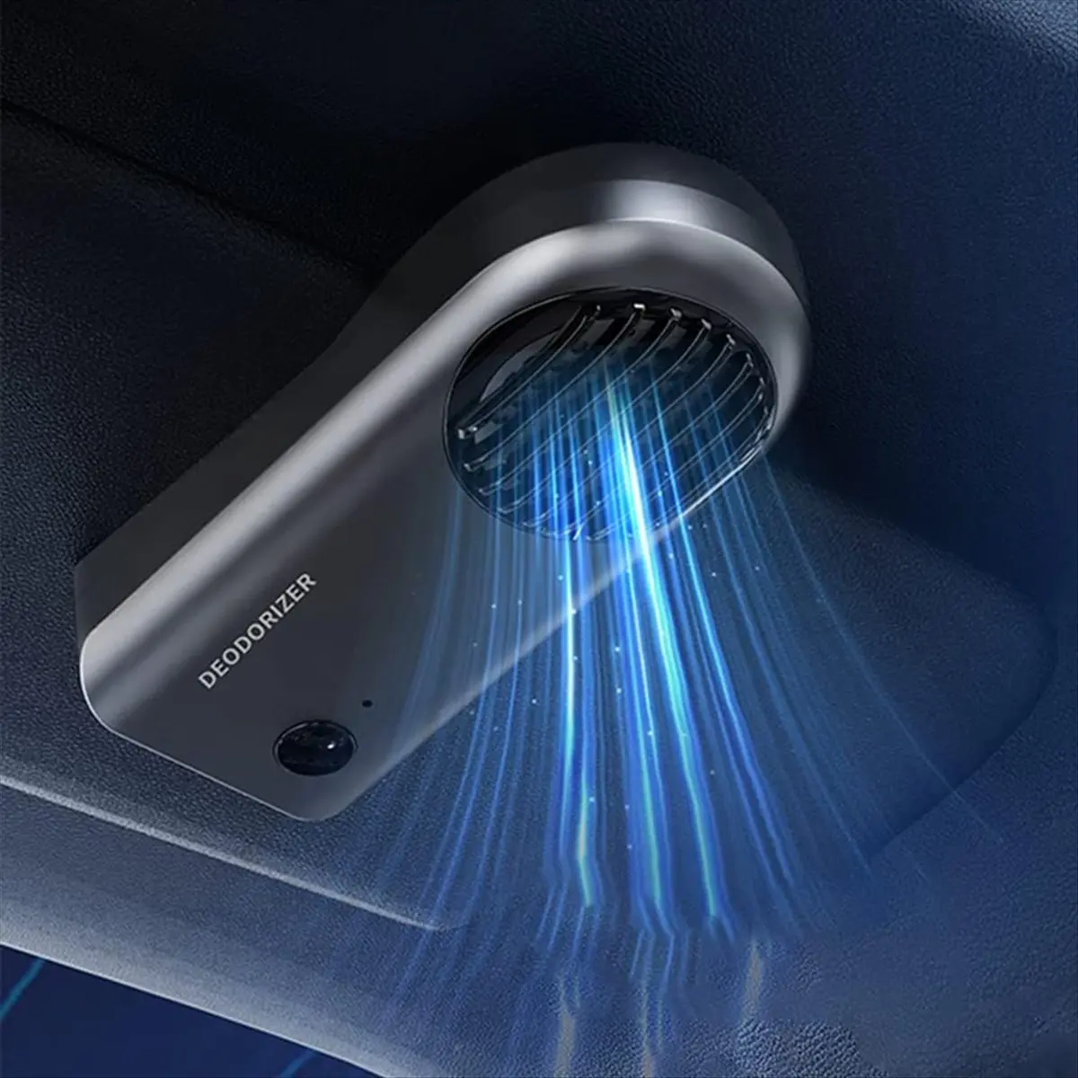 

Car Odor Eliminator Electronic Intelligent Home Refrigerator Odor Eliminator Ozone Purifier Smart USB Deodorizer White