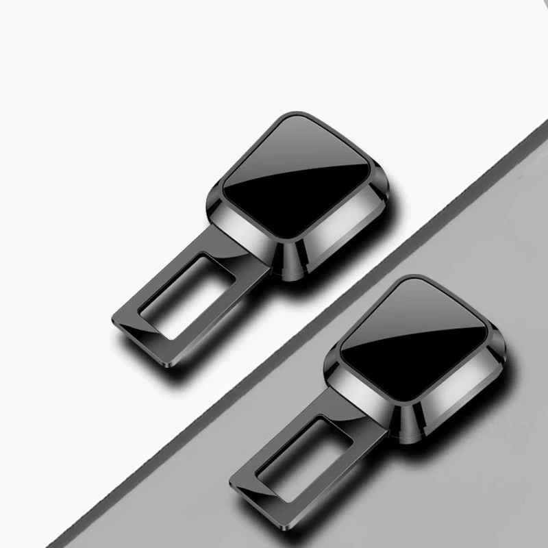 

7.8x3.8cm Car Seat Belt Clip Extender Safety Seatbelt Lock Buckle Plug Insert Socket Extender Safety Buckle for Tesla Porsche