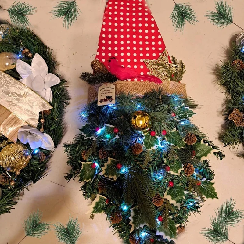 30/50 Stück künstliche Tannennadel, 11 cm Zweig, grüne Pflanze, Tannennadel für Garten, Party, Heimdekoration, DIY, Weihnachten, Hochzeit, Dekoration – Detail 5