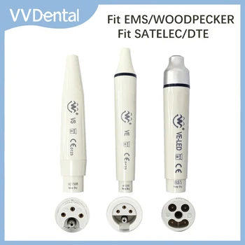 Dental Ultrasonic Scaler Handpiece with Led Detachable Piezo Handpiece Teeth Cleaning Dental Tools Fit for SATELEC DTE WOODPECKE