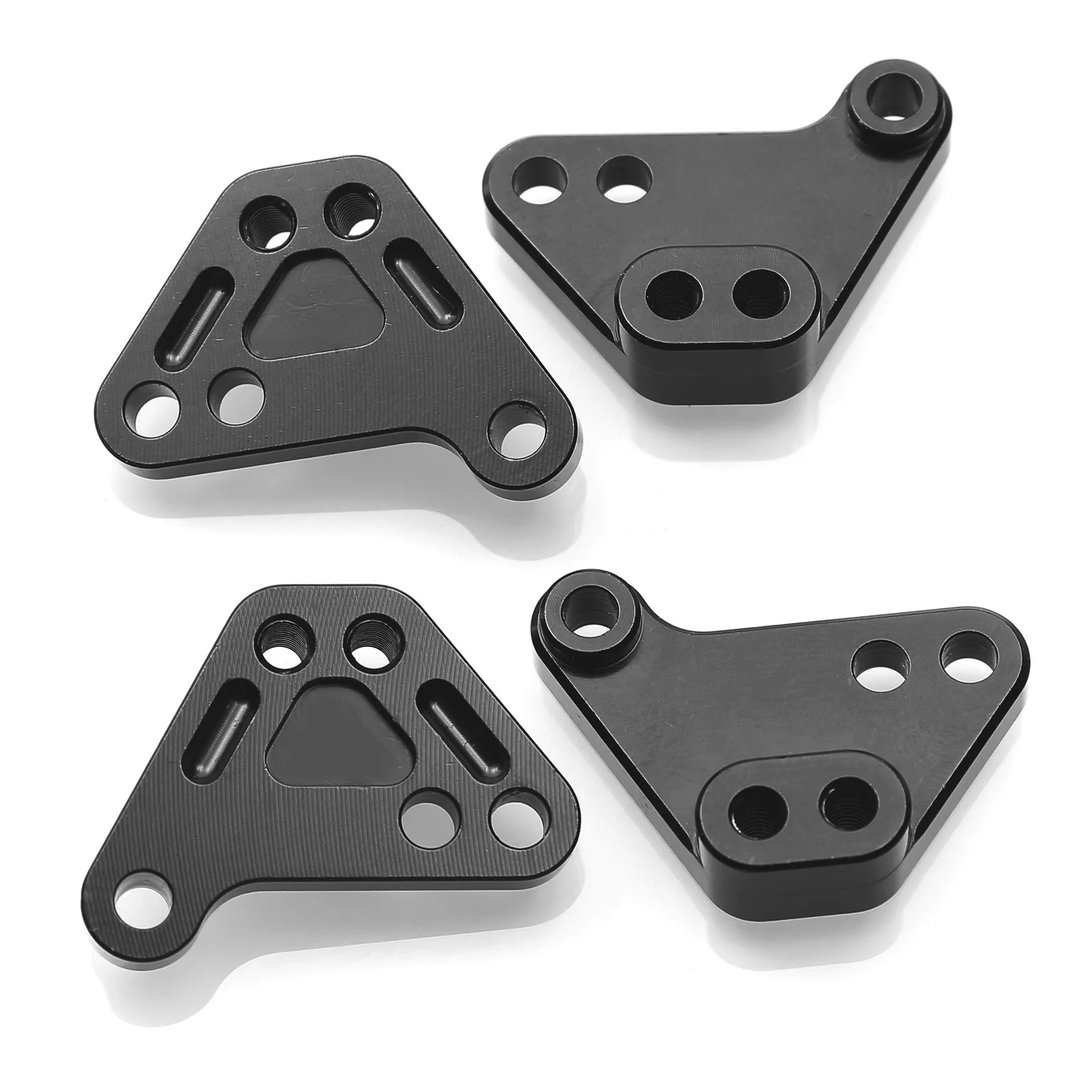 4Pcs Front & Rear Heighten Shock Mount for Traxxas Maxx WideMaxx Small X 1/10 RC Crawler Car Upgrade Parts