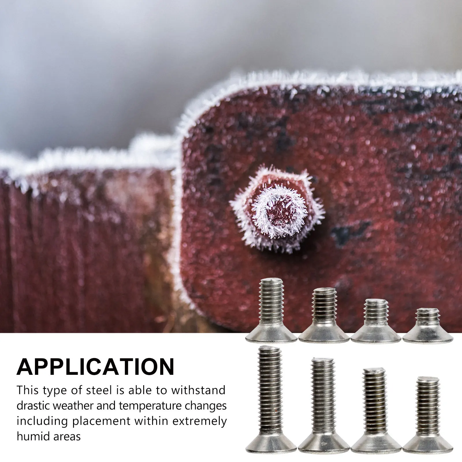 

80 шт. винты из нержавеющей стали изысканного мастерства, прочные и долговечные, гладкая, с плоской головкой, повышающие эффективность работы