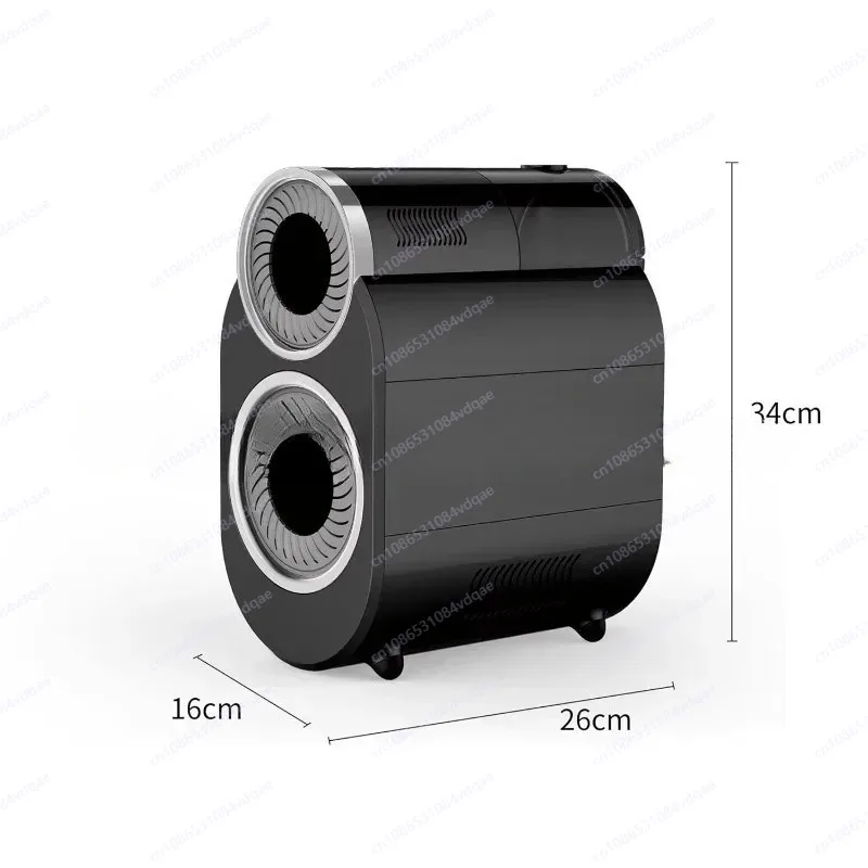 Electric round brush cleaner, portable professional cleaning brush