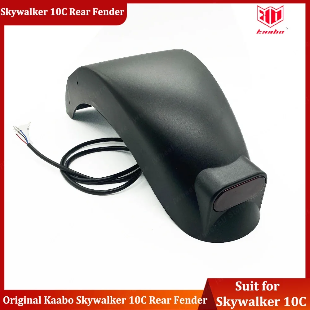 Original Kaabo Skywalker 10C Rear Mudguard Kaabo Skywalker 10C Rear Fender with Tail Light Official Kaabo Accessories