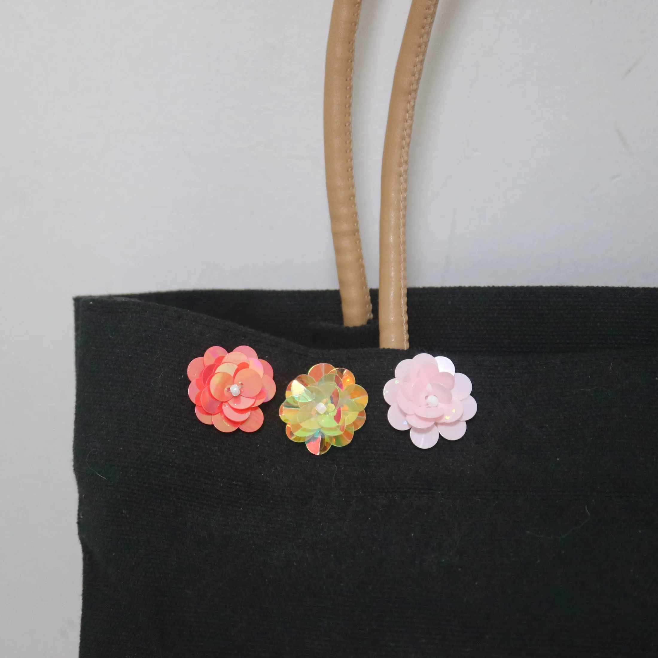 10 Stück/Set Blumen-Perlen-Applikationen für Kleidung DIY Strass-Pailletten Aufnähbare Stickerei-Applikationen Parche Ropa – Detail 15