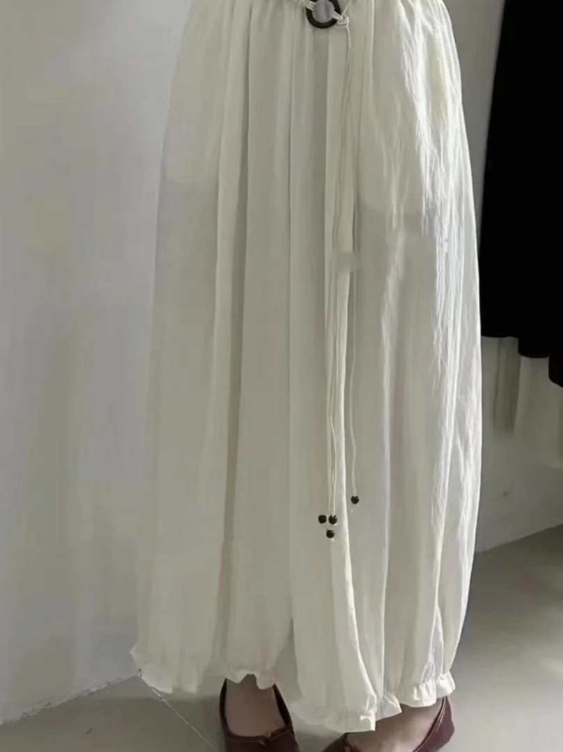 Koreanische Sle Vielseitige Casual Hosen frauen Hohe Taille Breite Bein Elastische Taille Design Frühling Sommer Neue Sle Floral Print