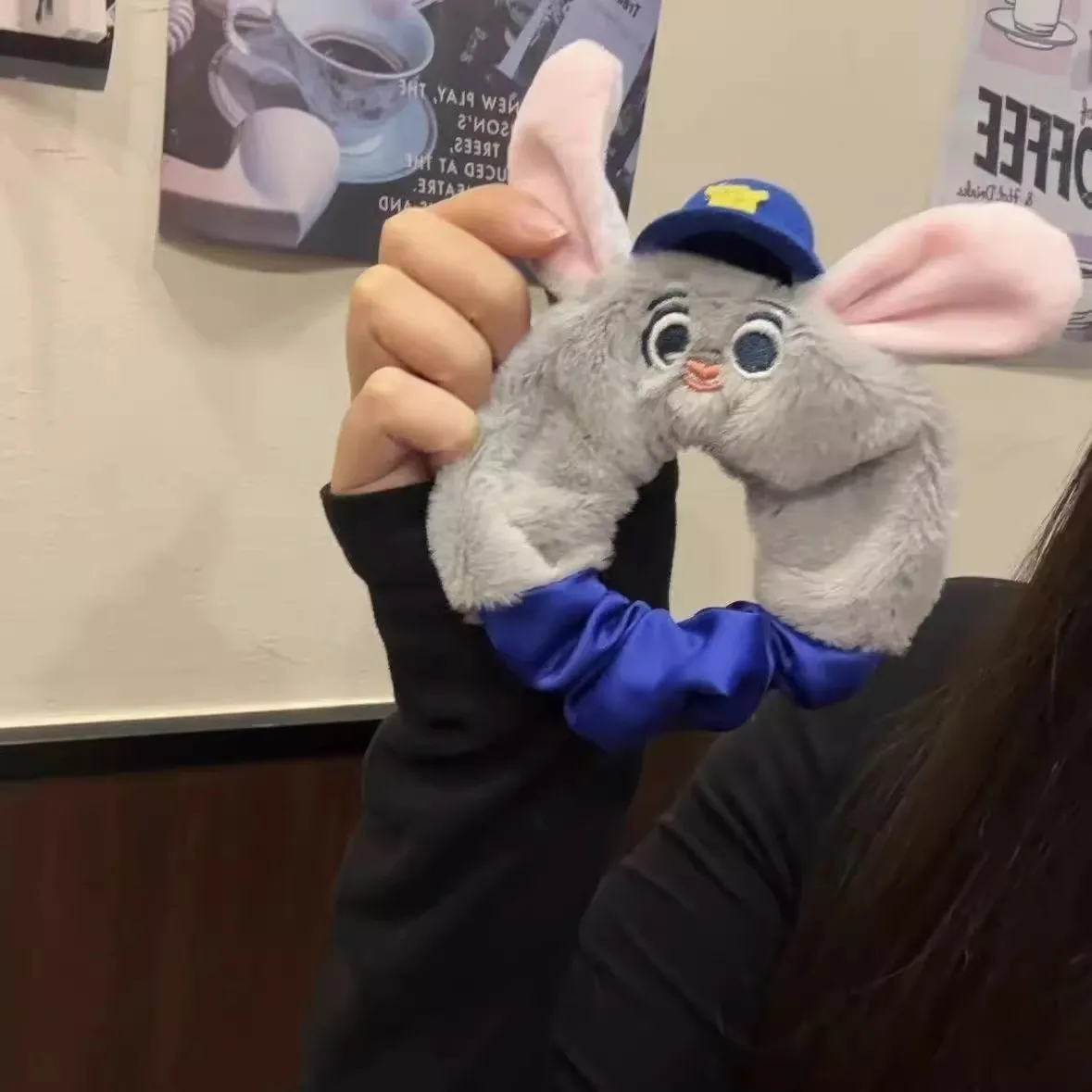 2025 Nieuwe Stijl Zootopia Pluche Haaraccessoires Nick Wilde Judy Hoppes Haarbanden Clips Leuke Dieren Stripfiguur Haar