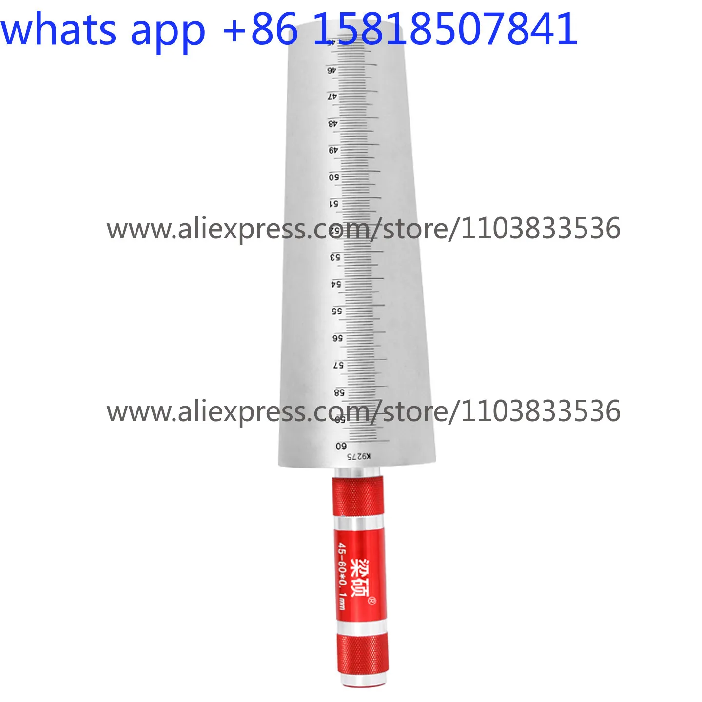 Tapered aperture gauge Tapered plug  Aperture gauge Clearance diagonal gauge
