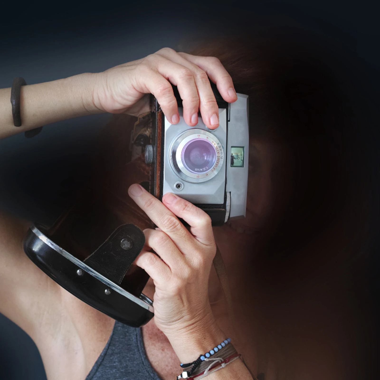 

10 Pcs Sunset Ambient Light Film Mood Projection Colored Changing Photography Gels Orange Camera