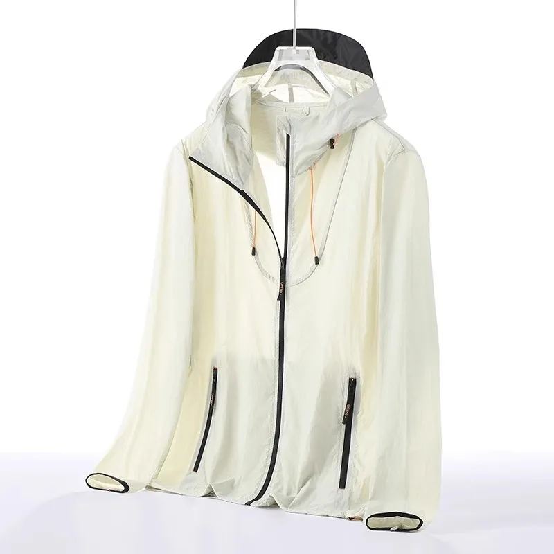 Sunscreen Clothes for Women 2026 New Ice Silk Thin Edition UV Protection Sunscreen Clothes for Men Loose Coat Skin Clothes