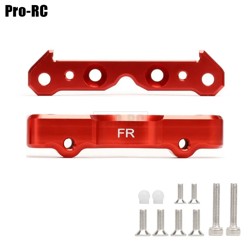 Colgador de suspensión de aleación de aluminio, soporte de brazo inferior delantero y trasero ARA330555 ARA330588 para coche RC 1/5 ARRMA Kraton Outcast 8S, pieza de mejora