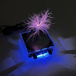 DIY Electric Circle Artificial Lightning Can Be Touched Bluetooth Music Box Speaker Magnetic Finished Toy