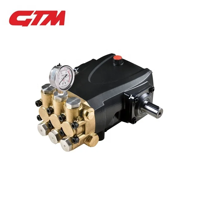 

GTM GPW18 21LPM 350BAR High Pressure Triplex Plunger Pump
